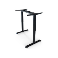 Двухмоторная рама стола с электрической регулировкой высоты StolStoya BAZALT черная PE222B