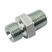Переходной ниппель TITAN LOCK сталь, 1/2", НР BSP/НР NPT, TL1/2RMBS-MNP