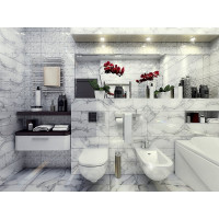 Настенная литка Belleza Калаката 00-00-5-17-30-06-1252 серая, рельеф, мозаика, 1.2 кв.м, 10 шт. СК000021060