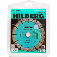 Диск алмазный отрезной Hilberg 150x22.23x12 Revolution HMR803