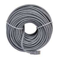 Патч-корд Ripo standart utp4 cat 5e, cu, rj45, 25 м, серый 003-300129