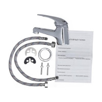 Смеситель для умывальника D-Lin хром D110602