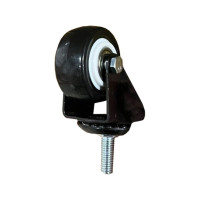 Мебельное колесо TOR SCzt 25 50 мм болт - 10, PVC, полипропиленовый обод, подшипник 1027259