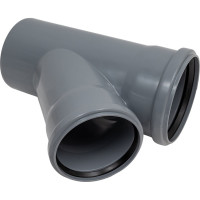Тройник вк RTP пп 125/110x45, серый,s 36302 30954