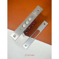 Врезной замок под сувальдный ключ VETTORE vеttore 1082 cp длинный ключ, хром 20518