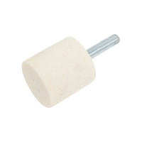 Головка абразивная с хвостовиком 40x40x8 мм, AW(ГЦ), 25А, F60(25Н), O(СТ1) CNIC 50688