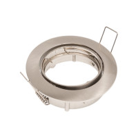 Встраиваемый поворотный спот POWERLIGHT GU5,3x50W хром, алюм.литье 6028/1-4CH