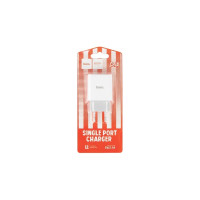 Сетевое зарядное устройство Hoco c81a asombroso 1xusb, 2.1а (белый) 0L-00049101