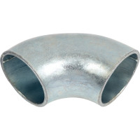 Стальной отвод МЕТАЛЛСЕРВИС крутоизогнутый, оцинкованный, дн48x2.5-3 (ду40), шов исп1, под приварку 1211485