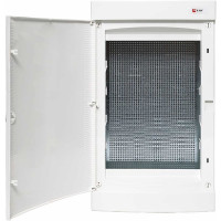 Слаботочный навесной щит EKF "Unix" белая дверь 3 габарит IP41 PROxima ux-3m-nw