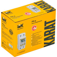 Однофазное реле напряжения IEK рн-д 36мм 63а IVR21-1-63