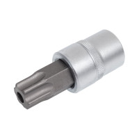Головка-бита TORX с отверстием Т-80Н, 1/2", 70 мм FORCE 34707080