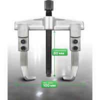 Съемник шестерен двухзахватный Rockforce 80 на 100мм RF-65909090(2597)
