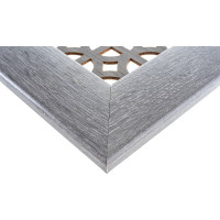 Экран для радиатора Стильный Дом Сусанна 90х60 см, дуб серый v545998