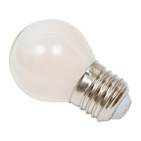 Светодиодная лампа General Lighting Systems Филамент матовый E27 8Вт 230В 530Лм 2700К Теплый белый свет Шар GLDEN-G45S-M-8-230-E27-2700 654500