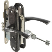 Врезной замок ЗЕНИТ Омега-ЗВ9.1-01ЗВ9 серебро 19442