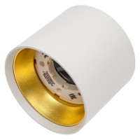 Накладной светильник ЭРА OL8 GX53, WH/GD Подсветка, под лампу Gx53, алюминий, цвет белое золото, 40/800 Б0048536