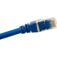 Патч-корд LANMASTER RJ45 - RJ45, 4 пары, FTP, категория 6, 5 м, синий, LSZH, LAN-PC45/S6-5.0-BL