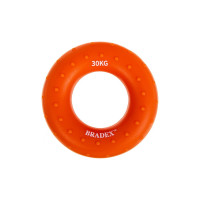 Кистевой круглый эспандер BRADEX 30 кг, массажный, оранжевый SF 0571