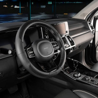Оплетка SKYWAY Combo-12 M Черная экокожа S01102473