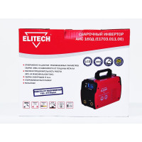 Сварочный инвертор ELITECH АИС 160Д 196350