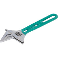 Разводной ключ RITTER Super Slim 200 мм /8", тонкие губки, сталь CR-V, хромированные HT571200