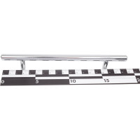 Ручка-рейлинг MFK-TORG L530-128-СР 128 мм, хром, диаметр 10 мм L530-128-10-СР