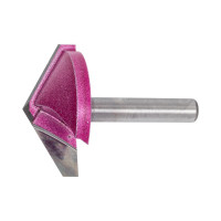 Фреза V-образная пазовая PROFESSIONAL с углом 120 градусов 32x13x43 мм, ц/х 6 мм, i1=9 мм PROCUT A1011