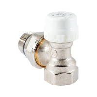 Термостатический клапан радиатора PROFACTOR угловой, с уплотнением, 3/4 PF RVT 383UR