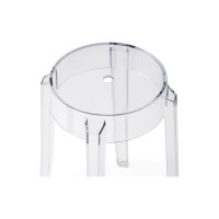 Пластиковый табурет Woodville Rainis white 15442