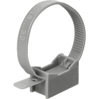 Ремешковый крепеж TDM ELECTRIC 7,6x165 серый, 100 шт. SQ0516-0302