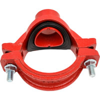 Муфтовый хомут GROOVEX седелка 53мм 3"x1 1/2" 89x48мм ДУ 80x40мм XM8948