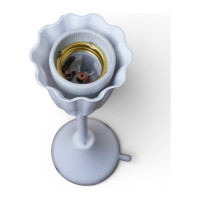 Светильник на тонкой стойке Mutlusan Electric Е27, белый 001 038 250016 00 00