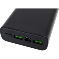 Внешний аккумулятор More Choice 20000mAh Smart 3USB Type-C 3A PD 20W+QC3.0 быстрая зарядка PB32S-20 Black