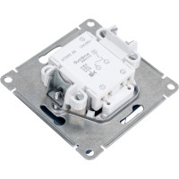 2-клавишный выключатель Systeme Electric Atlasdesign аквамарин с подсветкой, сх.5а, 10ах ATN001153