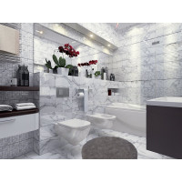 Настенная литка Belleza Калаката 00-00-5-17-30-06-1252 серая, рельеф, мозаика, 1.2 кв.м, 10 шт. СК000021060