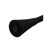 Гибкий излив Melodia della vita luxe с лейкой "колокольчик" черный 49см mkp20920 14099