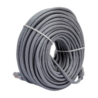 Патч-корд Ripo standart utp4 cat 5e, cu, rj45, 25 м, серый 003-300129