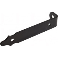 Проушина воротная фигурная Tech-Krep 200x45x40 мм, черный, накл. 148392
