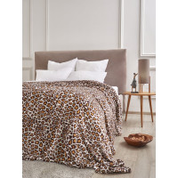 Покрывало-плед Guten Morgen Тигр, 150x200 см, велсофт ПФн-Тигр-150-200