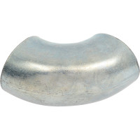 Стальной отвод МЕТАЛЛСЕРВИС крутоизогнутый, оцинкованный, дн48x2.5-3 (ду40), шов исп1, под приварку 1211485