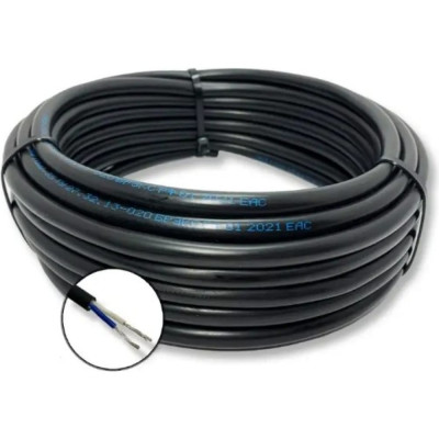 ПРОВОДНИК Кабель монтажный мкшнг(a)-ls 2x0.75 мм2, 10м OZ115655L10