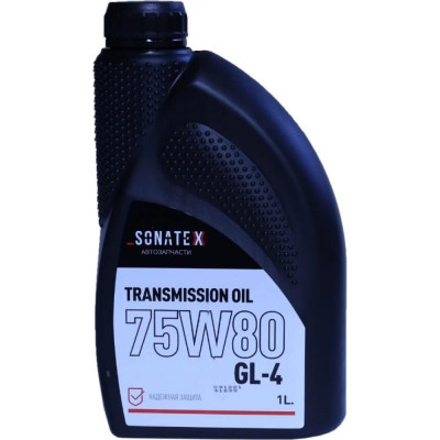 Трансмиссионное масло Sonatex 75W80 GL-4+ Renault Gearbox 102715