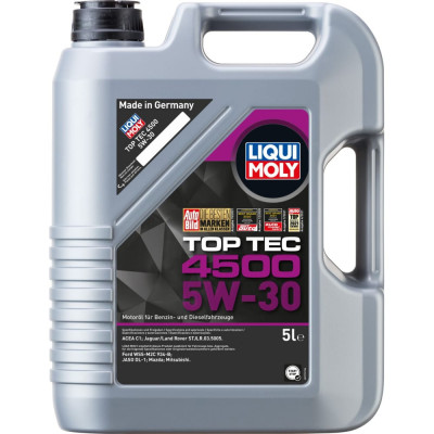 НС-синтетическое моторное масло LIQUI MOLY Top Tec 4500 5W-30 C1 2318