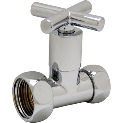 Gappo Вентиль запорный прямой для п/с 1''х3/4'' вн/вн крест 551166