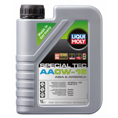 НС-синтетическое моторное масло LIQUI MOLY Special Tec AA 0W-16 21326