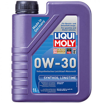 LIQUI MOLY Синт. мот.масло Synthoil Longtime 0W-30 CF/SM A3/B4 1лМ 8976