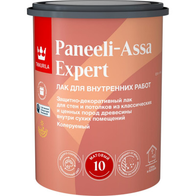 Акрилатный лак для дерева Tikkurila paneeli-assa expert 253712