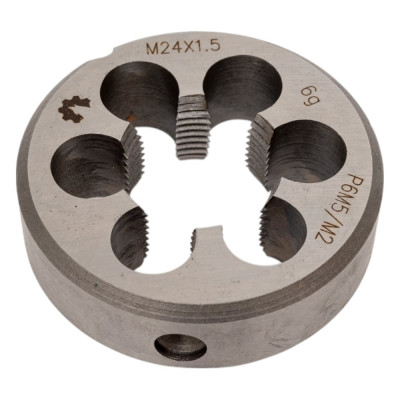 WOLFSTAR Плашка метрическая М24x1,5 Р6М5/М2 6g ГОСТ 9740-71 dh00032