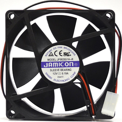 JAMICON вентилятор JF0825S1H JF0825S1H 12В с разъемом 2 конт.MOLEX 5239-2(PHU-2) С00034208